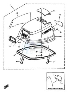 6D drawing TOP-COWLING