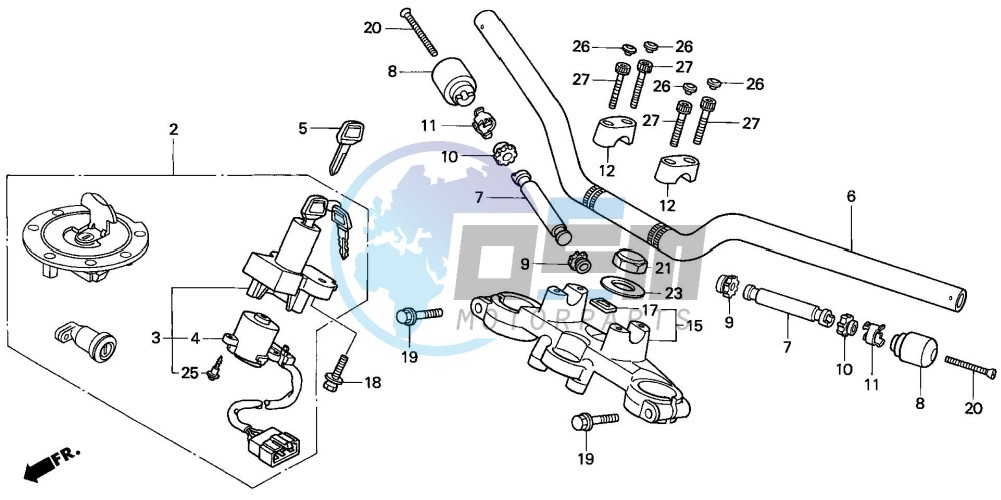 HANDLE PIPE/TOP BRIDGE (1)