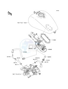 VN 1600 B [VULCAN 1600 MEAN STREAK] (B1-B2) [VULCAN 1600 MEAN STREAK] drawing FUEL PUMP