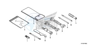 SH300AE SH300AE UK - (E) drawing TOOLS