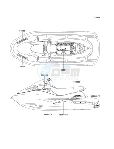 JH 1200 B [ULTRA 150] (B1-B3) [ULTRA 150] drawing DECALS-- B3- -