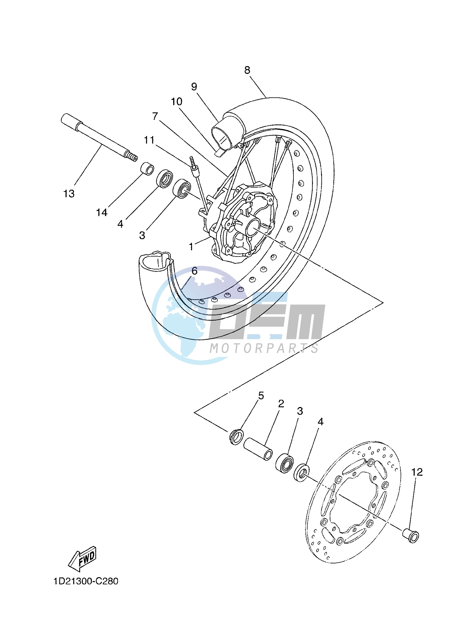 FRONT WHEEL