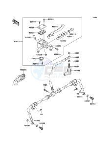 KVF750_4X4_EPS KVF750GCF EU GB drawing Front Master Cylinder