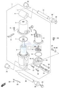 DF 115A drawing Trim Cylinder