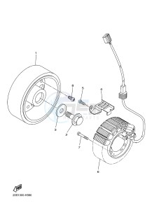 XJ6SA 600 DIVERSION (S-TYPE, ABS) (36DE 36DG) drawing GENERATOR