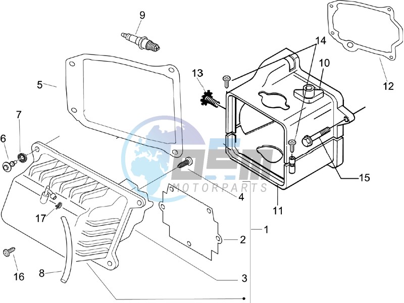 Cylinder head cover