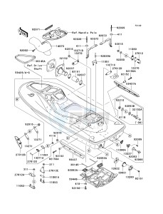 JT 1500 A [STX-15F] (A6F-A9F) A6F drawing HULL -- A6F - A8F- -