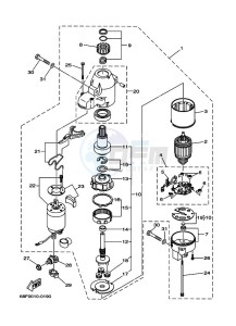 LZ150P drawing STARTING-MOTOR