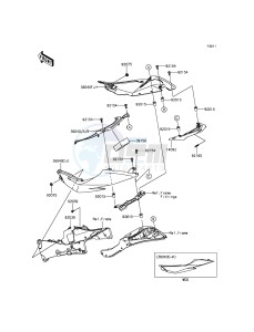 NINJA_ZX-6R ZX636EEF FR GB XX (EU ME A(FRICA) drawing Side Covers