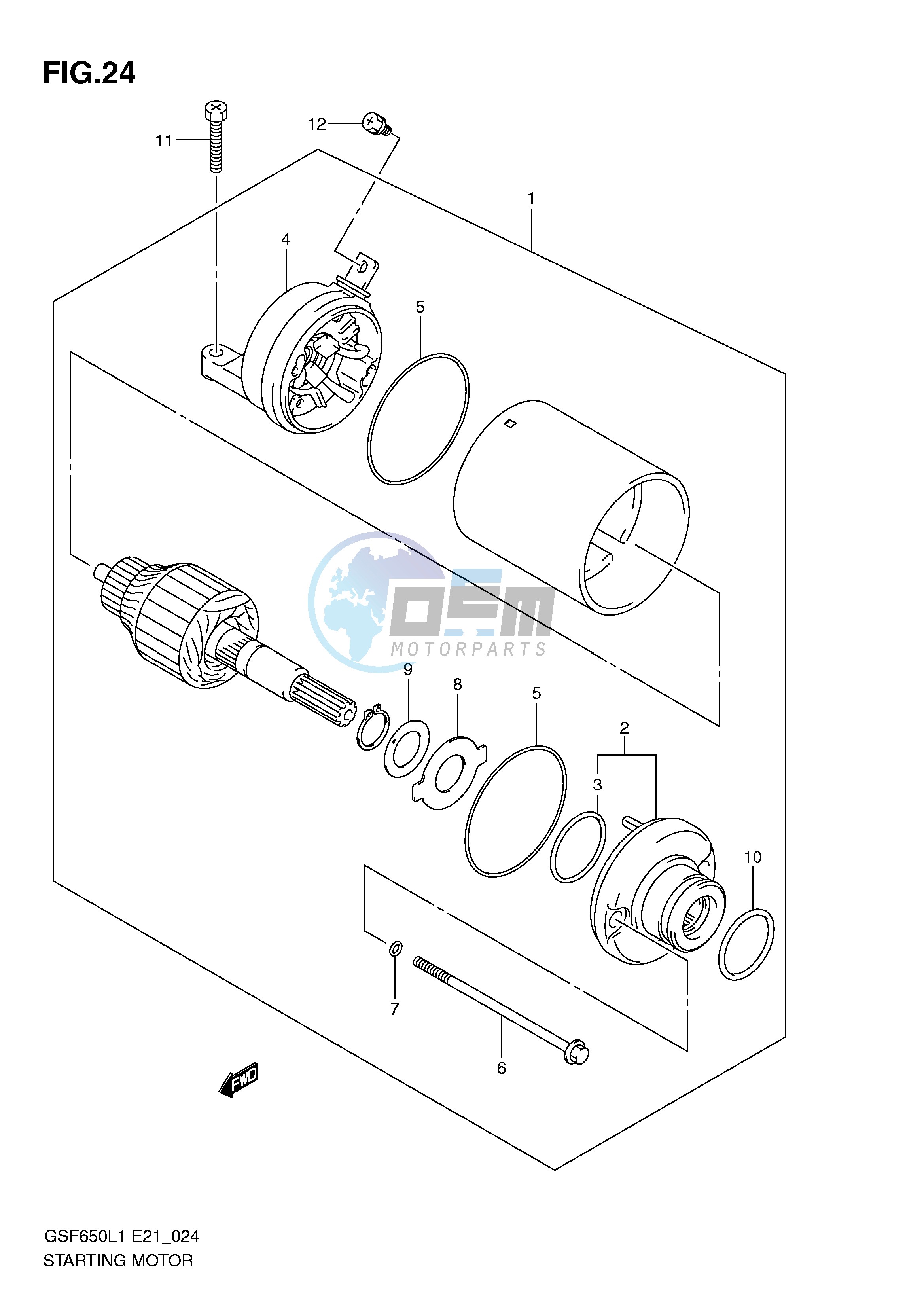 STARTING MOTOR