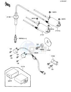 ZL 900 A [ELIMINATOR] (A1-A2) [ELIMINATOR] drawing IGNITION