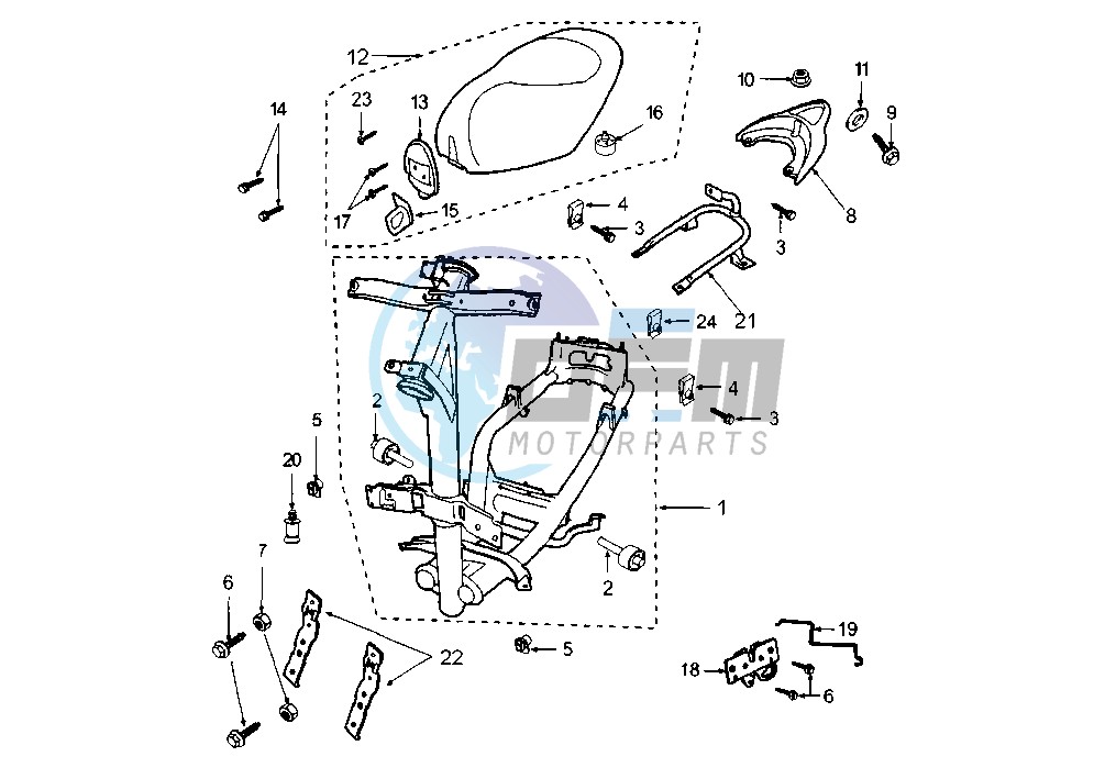 FRAME-SEAT