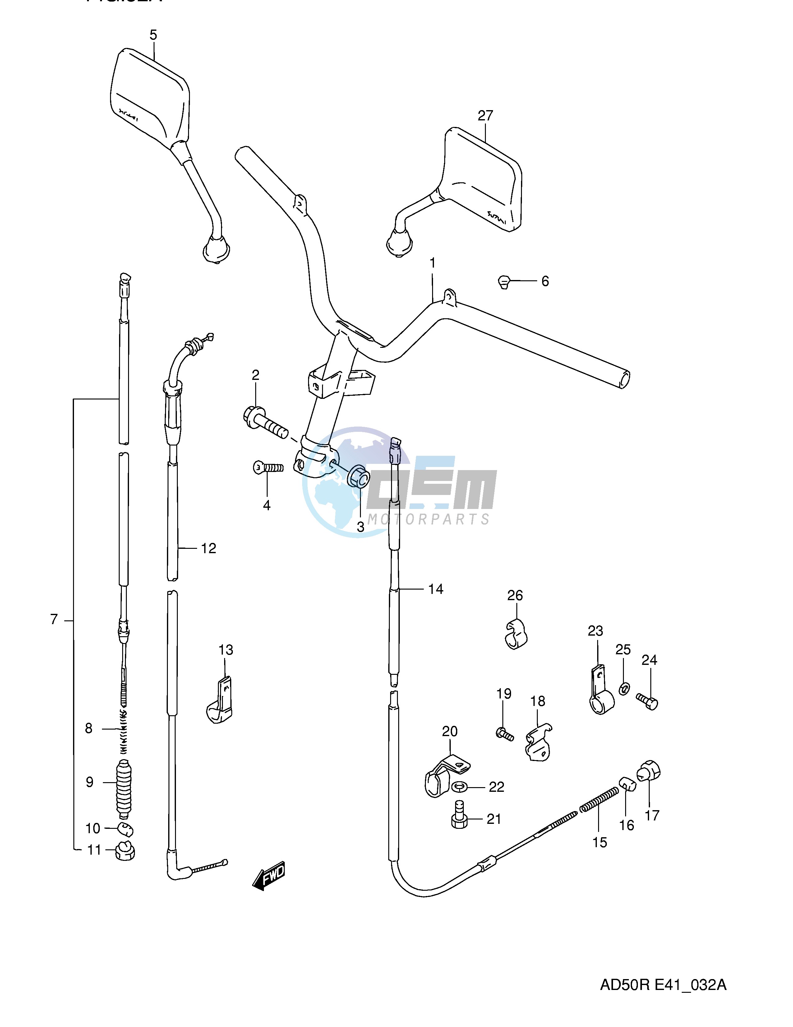 HANDLE BAR (MODEL K E6)