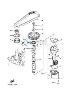 F40DETL drawing OIL-PUMP