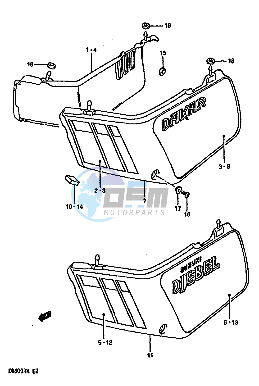 FRAME COVER (MODEL K)