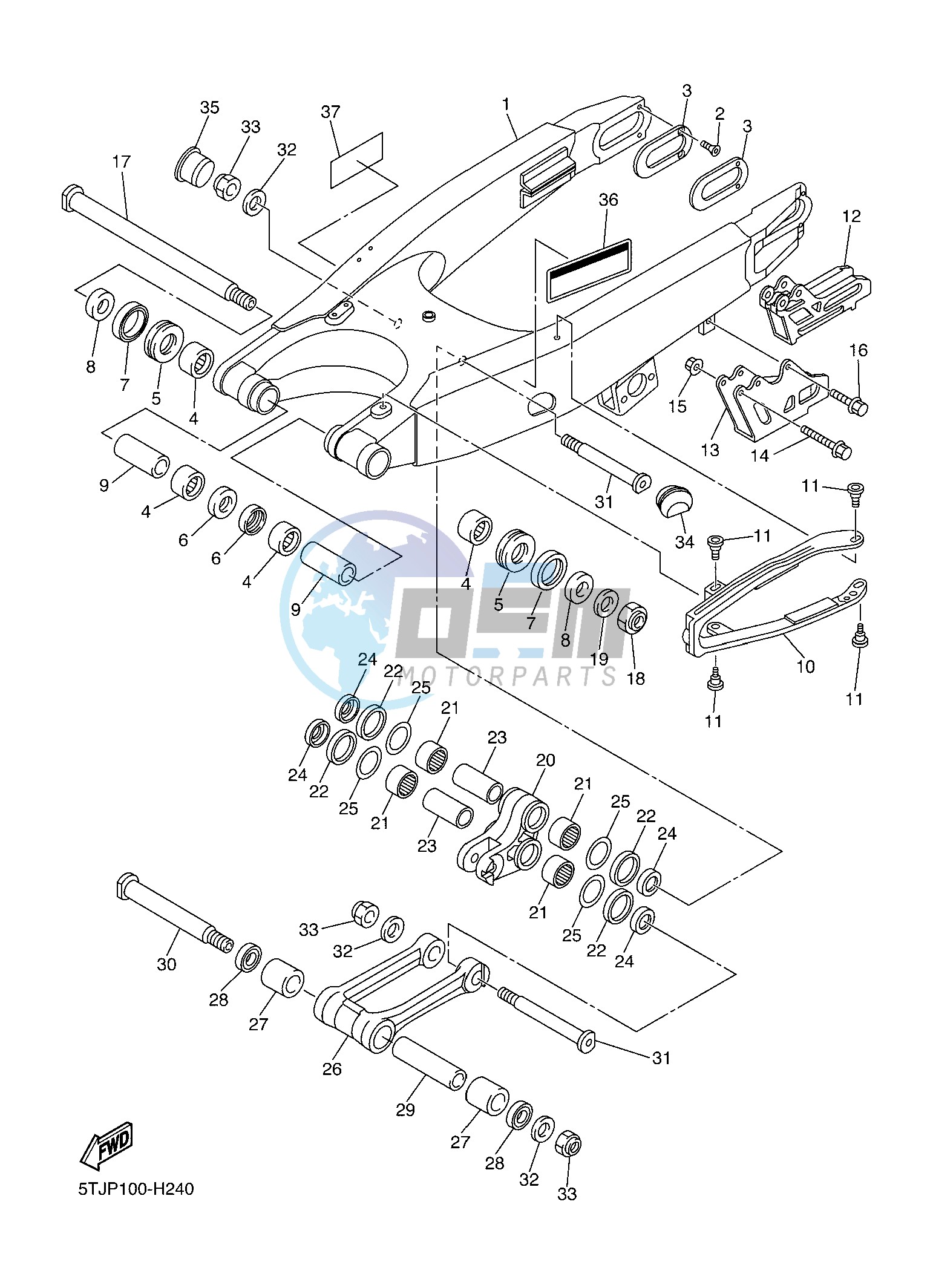 REAR ARM