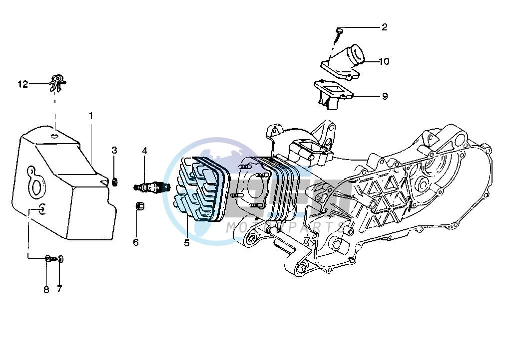 Cylinder head - Induction Pipe