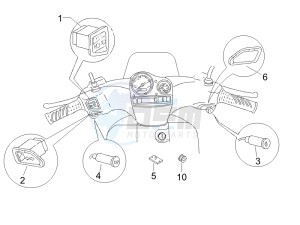 Stalker 50 drawing Selectors - Switches - Buttons