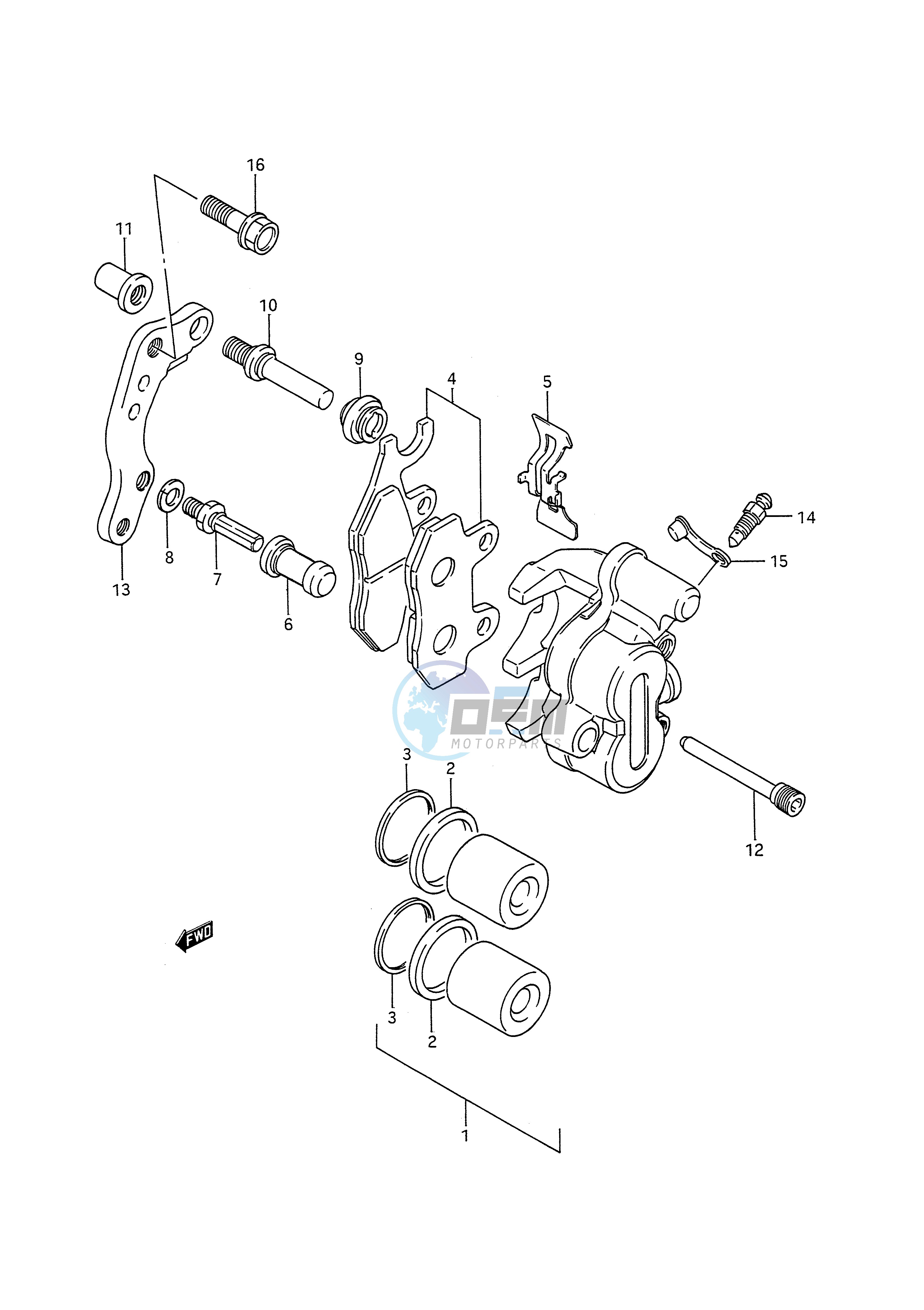 FRONT CALIPER