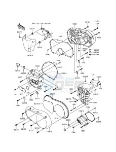 VULCAN 900 CUSTOM VN900CGF GB XX (EU ME A(FRICA) drawing Engine Cover(s)