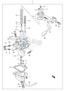 LT-A50 (P3-P28) drawing CARBURETOR