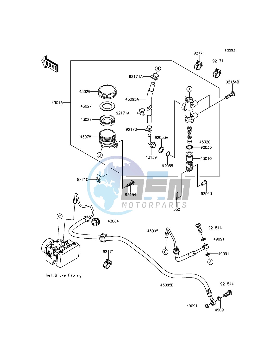 Rear Master Cylinder