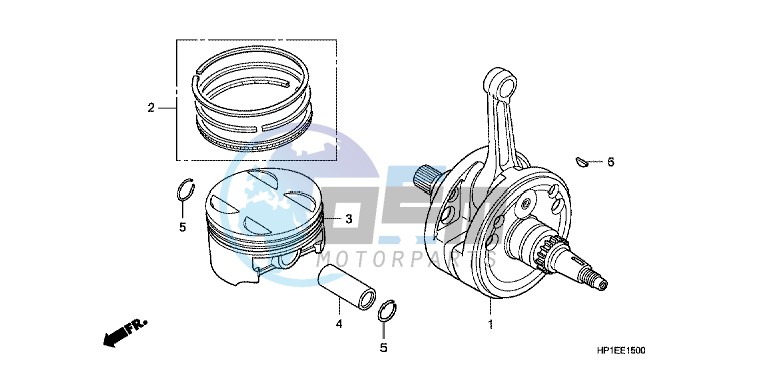 CRANKSHAFT/ PI STON