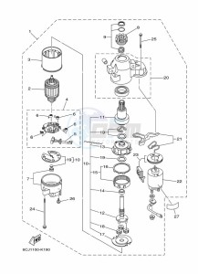 F70AETX drawing STARTING-MOTOR