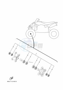 YFZ450R (BKDD) drawing MAINTENANCE PARTS KIT