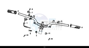 SYMPHONY CARGO 50 (AY05W7-EU) (L7-M0) drawing CABLE SWITCH HANDLE LEVER