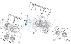 RSV4 1000 Racing Factory L.E. (EMEA) (EU, GB) drawing Throttle body