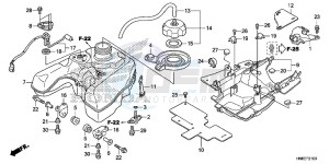 TRX680FAH Europe Direct - (ED) drawing FUEL TANK