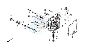 GTS 125I drawing COVER RIGHT