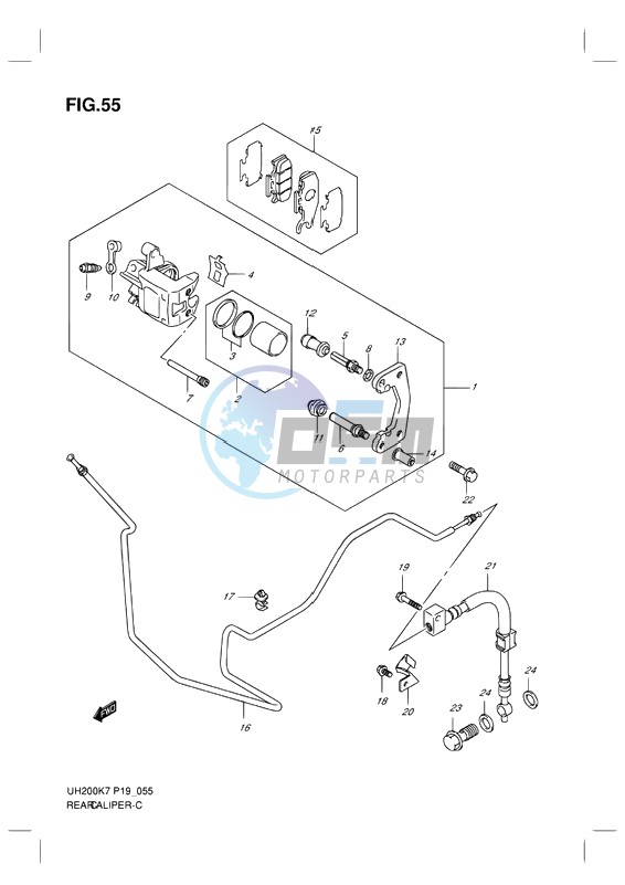 REAR CALIPER