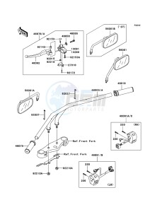 VN900_CUSTOM VN900C8F GB XX (EU ME A(FRICA) drawing Handlebar