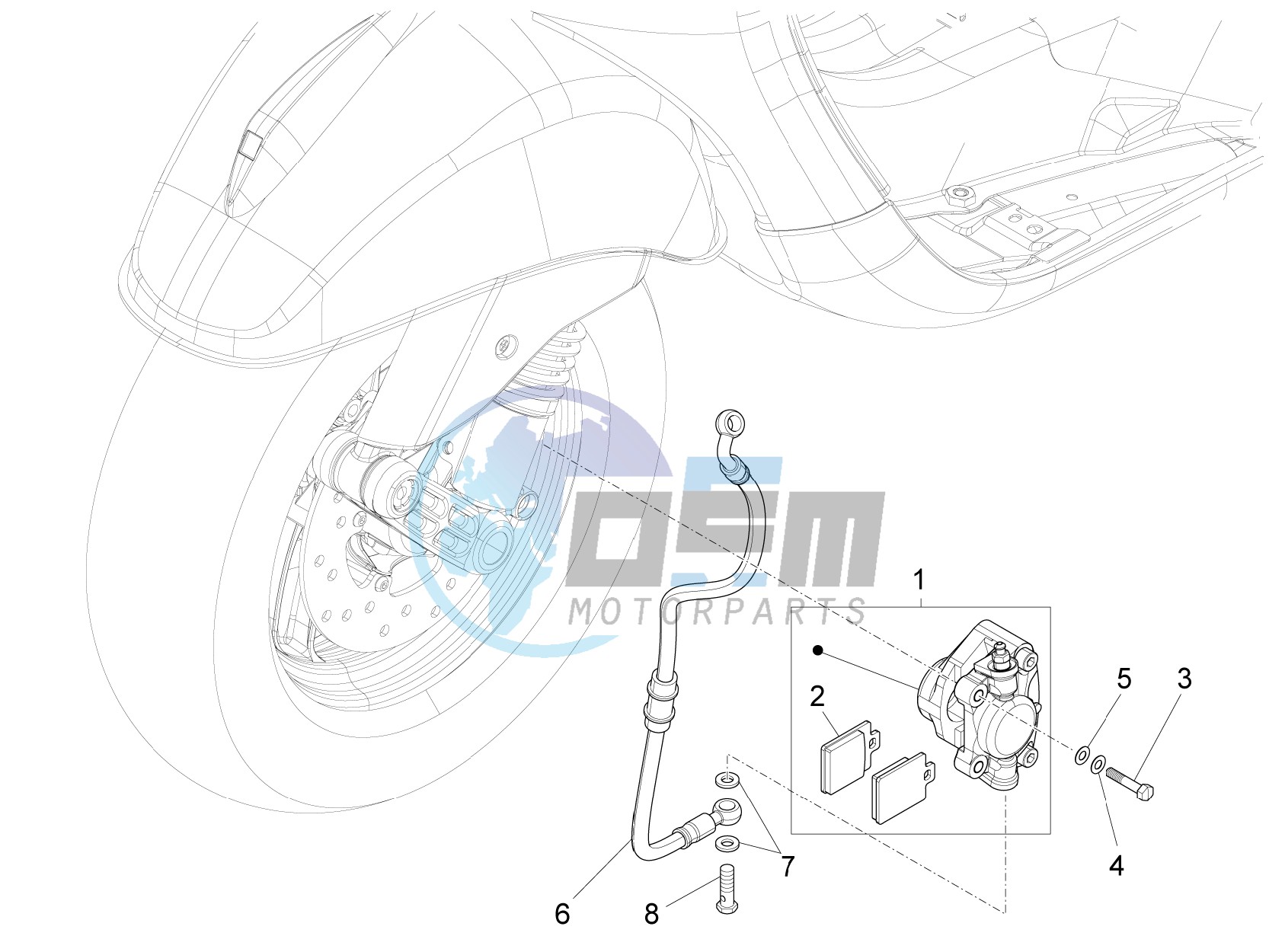 Brakes pipes - Calipers