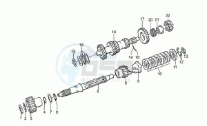 850 T5 Polizia Polizia drawing Gear box