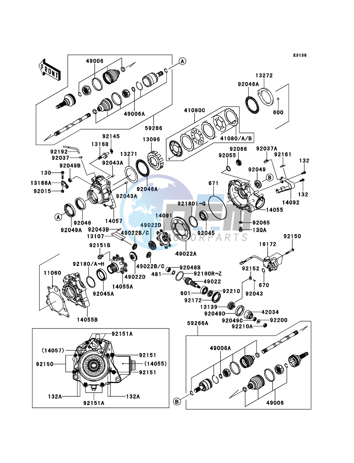 Drive Shaft-Front