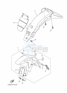 YB125 (2CSD) drawing FENDER