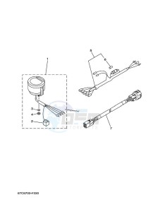 F40B drawing SPEEDOMETER