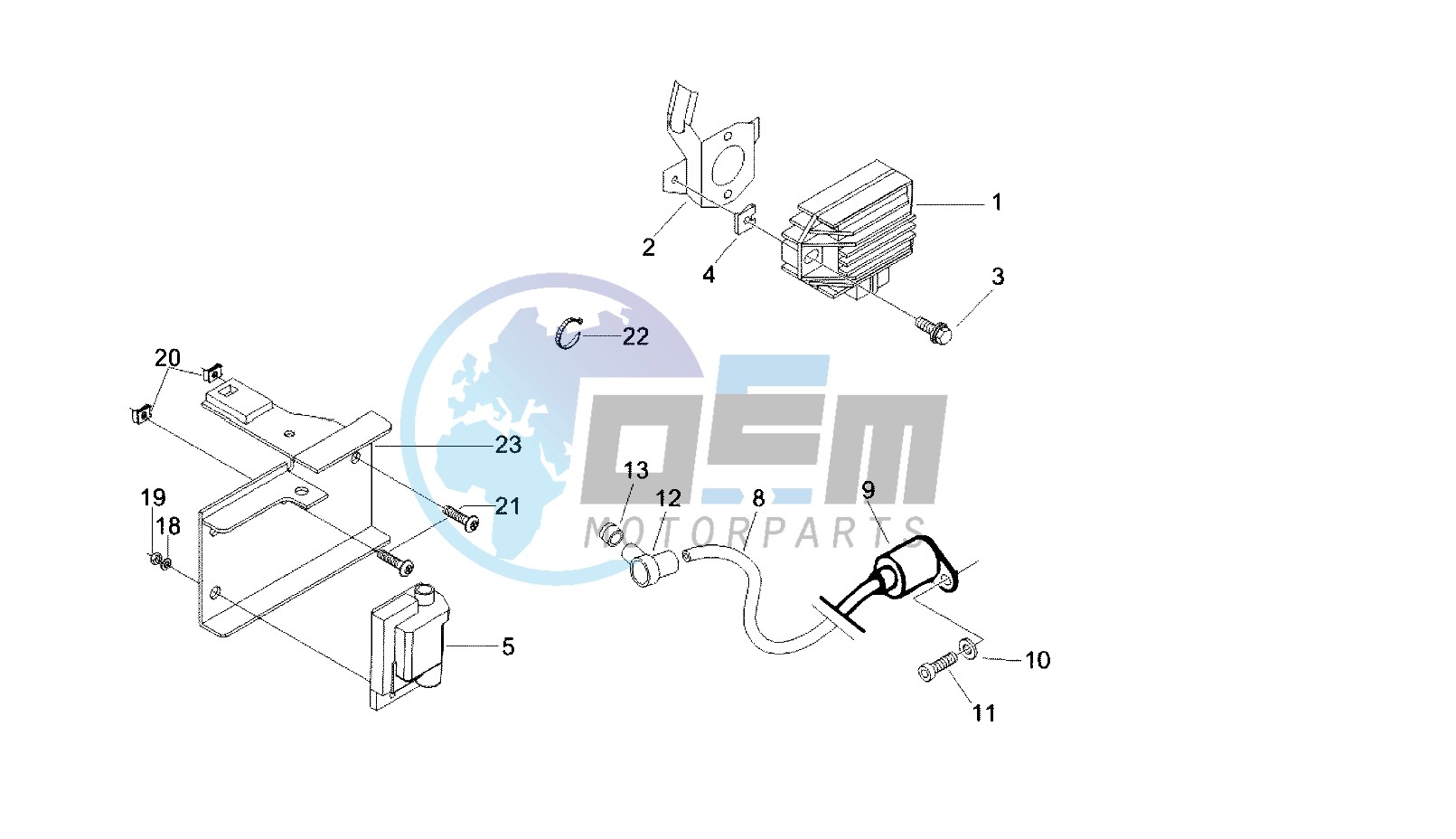 IGNITION COIL - VOLTAGE REGULATOR