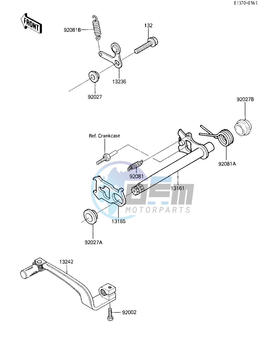 GEAR CHANGE MECHANISM