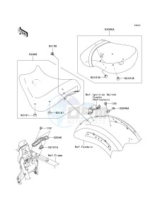 VN 2000 E [VULCAN 2000 CLASSIC] (6F-7F) E7F drawing SEAT