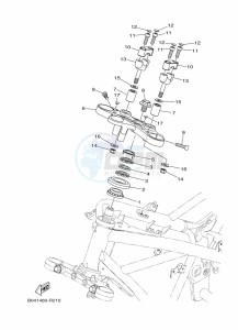 MT-03 MTN320-A (B9A7) drawing STEERING