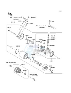 JET SKI ULTRA 300X JT1500HCF EU drawing Starter Motor