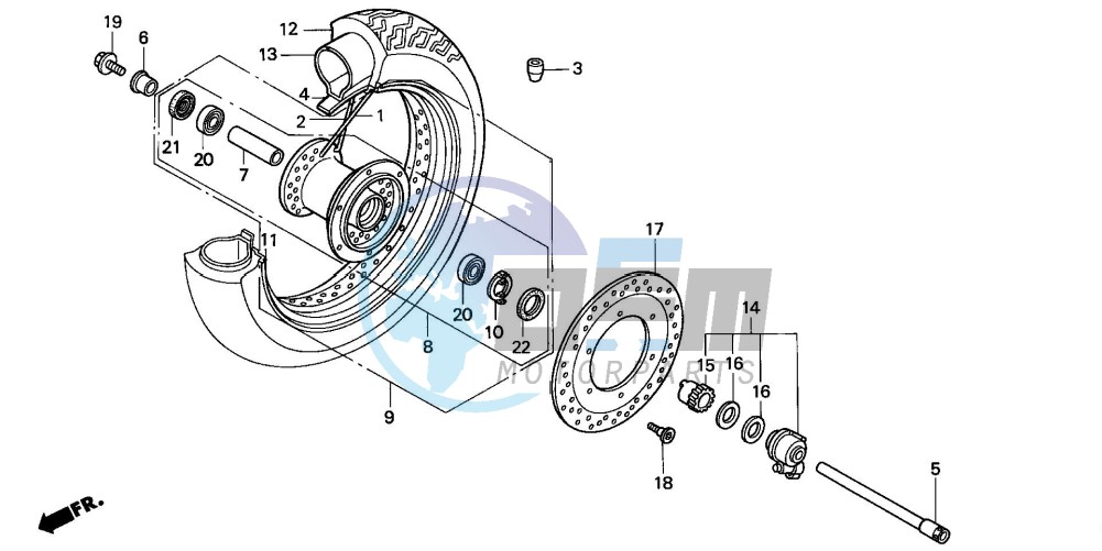 FRONT WHEEL