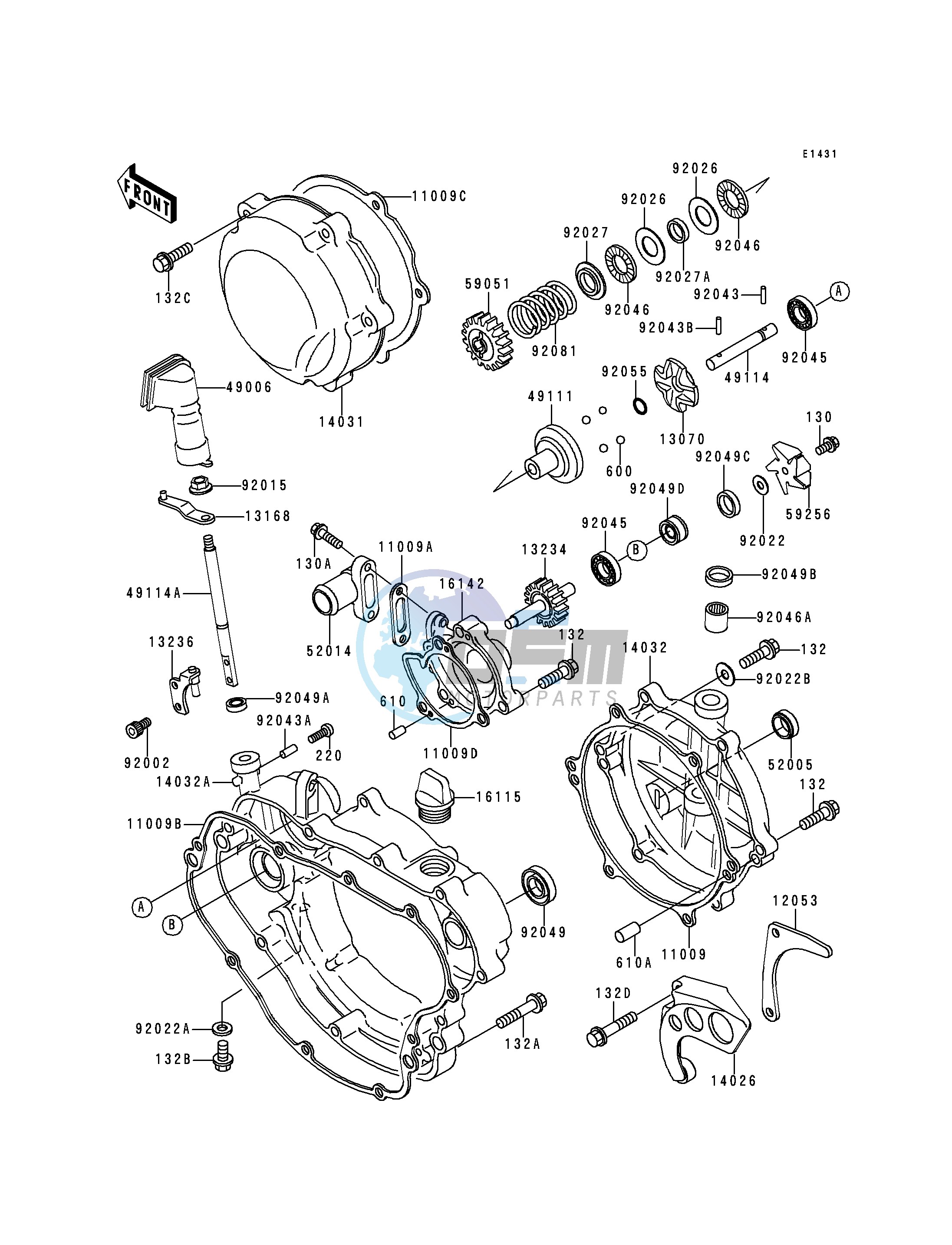 ENGINE COVER-- S- -