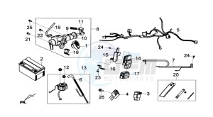 HD2 200 drawing ELECTRONIC PARTS