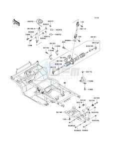 KAF 620 G [MULE 3000] (G6F-G8F) G7F drawing FRAME