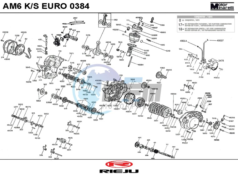 ENGINE  AMS6 KS 0384